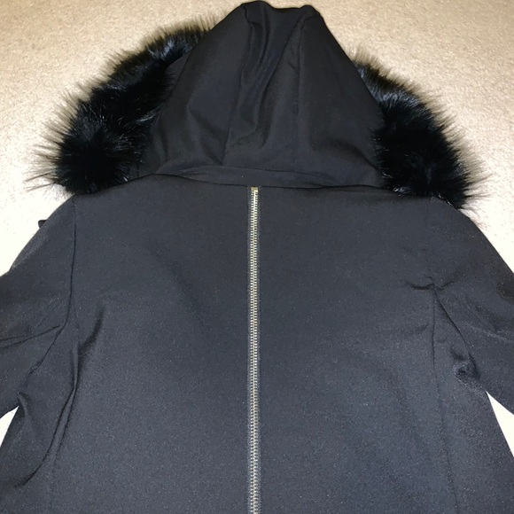 Derek Lam 10 Crosby Black Down Coat - Picture 12 of 12